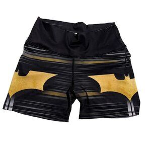 BATMAN BOOTY SHORTS LEGGINGS SZ S MADE IN COLOMBIA BUTT LIFTING SEXY SUPERHERO